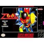 Zool Ninja of the Nth Dimension SNES box art – retro game for Super Nintendo