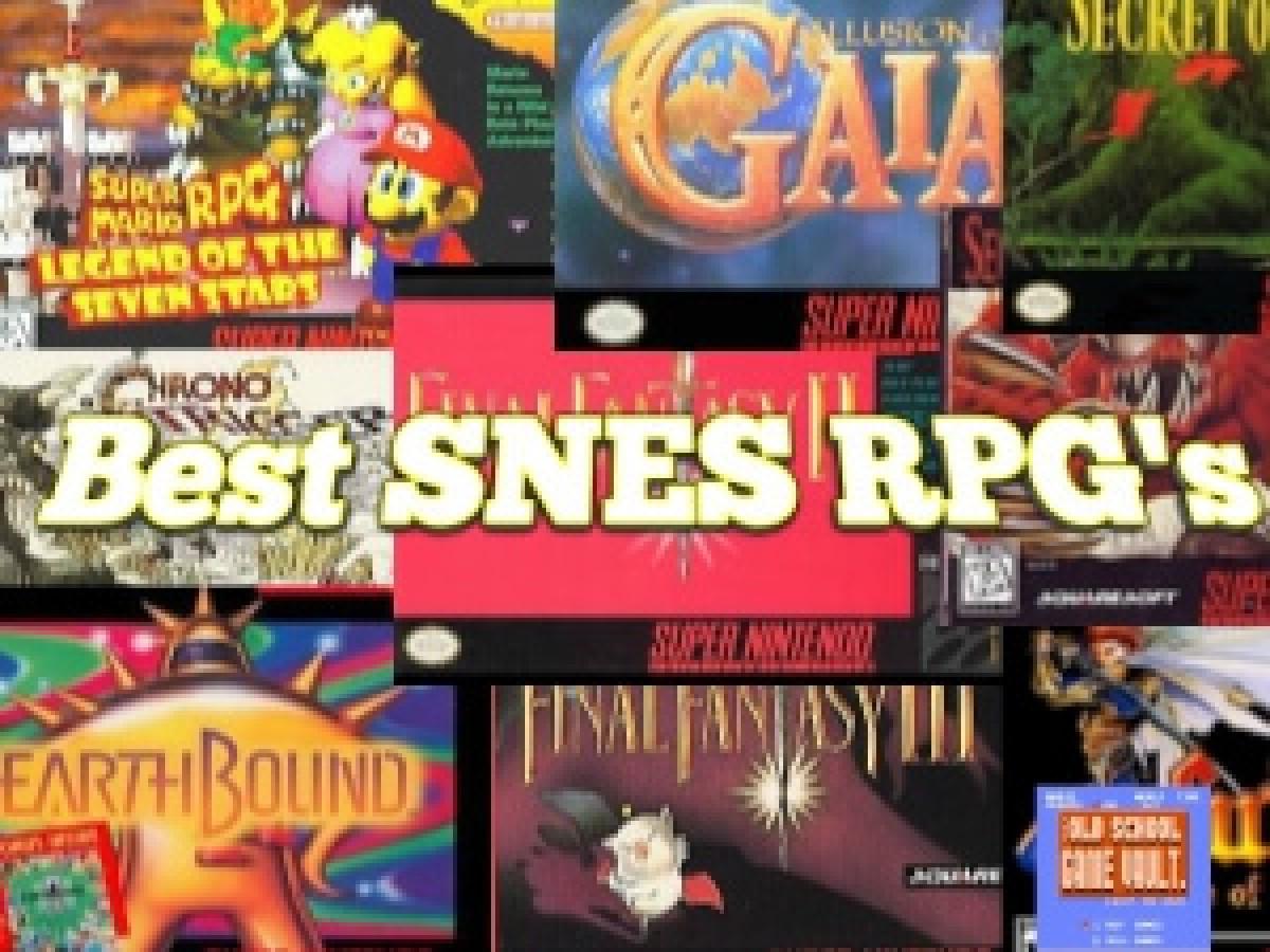 The 10 Best Super Nintendo Prg Games Of All Time