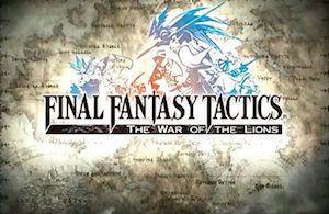 Why I Quit Final Fantasy Tactics War of the Lions on my PSP