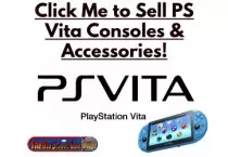 Boxed PS Vita handheld console with charger and case ready for trade-in