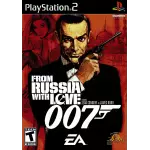 007 From Russia With Love art work – video game for PlayStation 2