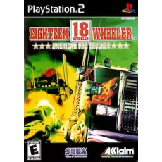 18 Wheeler American Pro Trucker art work – video game for PlayStation 2