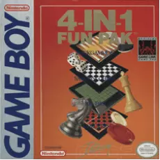 4 in 1 Funpak Volume II Game Boy box art – classic retro game for GameBoy