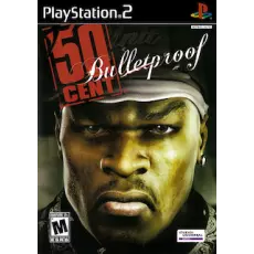 50 Cent Bulletproof art work – video game for PlayStation 2