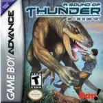 A Sound of Thunder art work – action game for Nintendo Game Boy Advance