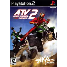 ATV Quad Power Racing 2 art work – video game for PlayStation 2
