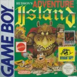 Adventure Island Game Boy box art – classic retro game for GameBoy
