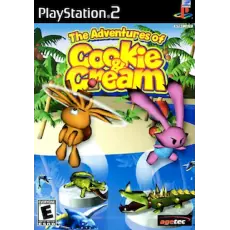 Adventures Cookie & Cream art work – video game for PlayStation 2