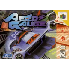 Aero Gauge N64 box art – retro game for Nintendo 64