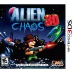 Alien Chaos art work – action game for Nintendo 3DS
