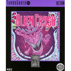 Alien Crush TurboGrafx-16 game - retro game for console