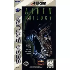 Alien Trilogy Sega Saturn box art – first-person shooter for Sega Saturn