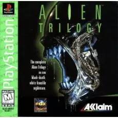 Alien Trilogy art work – video game for PS1