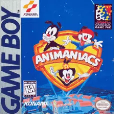 Animaniacs Game Boy box art – classic retro game for GameBoy