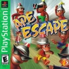 Ape Escape [Greatest Hits] art work – video game for PS1