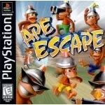 Ape Escape art work – video game for PS1