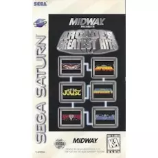 Williams Arcade's Greatest Hits Sega Saturn box art – retro game for Sega Saturn