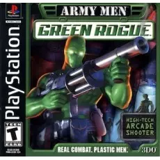 Army Men Green Rogue art work – video game for PS1