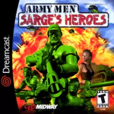 Army Men Sarge's Heroes art work for the sega DreamCast