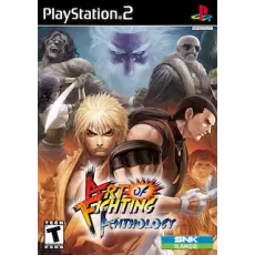 Art of Fighting Anthology art work – video game for PlayStation 2