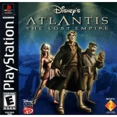 Atlantis The Lost Empire art work – video game for PS1