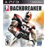Backbreaker art work – video game for PlayStation 3