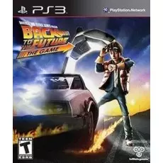 Back to the Future art work – video game for PlayStation 3
