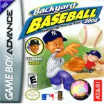 Backyard Baseball art work – action game for Nintendo Game Boy Advance