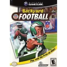 Backyard Football GameCube box art – action game for Nintendo GameCube