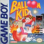 Balloon Kid Game Boy box art – classic retro game for GameBoy