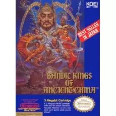 Bandit Kings of Ancient China NES box art – classic 8-bit game for Nintendo NES