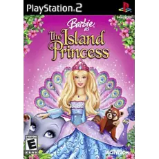 Barbie as the Island Princess art work – video game for PlayStation 2