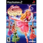 Barbie in The 12 Dancing Princesses art work – video game for PlayStation 2