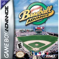 Baseball Advance art work – action game for Nintendo Game Boy Advance