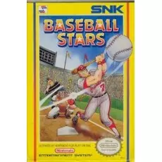 Baseball Stars NES box art – classic 8-bit game for Nintendo NES
