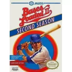 Bases Loaded 2 Second Season NES box art – classic 8-bit game for Nintendo NES