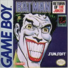 Batman: Return of the Joker Game Boy box art – classic retro game for GameBoy