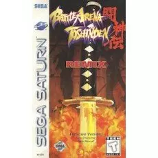 Battle Arena Toshinden Remix Sega Saturn box art – fighting game for Sega Saturn