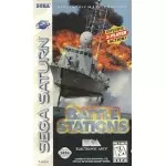 Battlestations Sega Saturn box art – fighting game for Sega Saturn