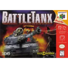 Battletanx N64 box art – retro game for Nintendo 64