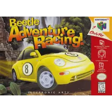 Beetle Adventure Racing N64 box art – racing game for Nintendo 64