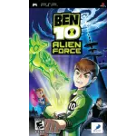 Ben 10 Alien Force art work – video game for PlayStation Portable