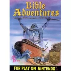 Bible Adventures NES box art – classic 8-bit game for Nintendo NES