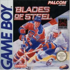 Blades of Steel Game Boy box art – classic retro game for GameBoy