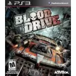 Blood Drive art work – video game for PlayStation 3