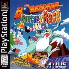 Bomberman Fantasy Race art work – video game for PS1