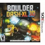 Boulder Dash-XL 3D art work – action game for Nintendo 3DS