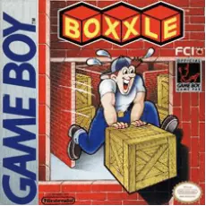 Boxxle Game Boy box art – classic retro game for GameBoy