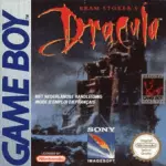 Bram Stoker's Dracula Game Boy box art – classic retro game for GameBoy