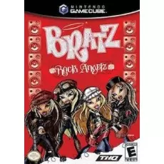 Bratz Rock Angelz GameCube box art – action game for Nintendo GameCube